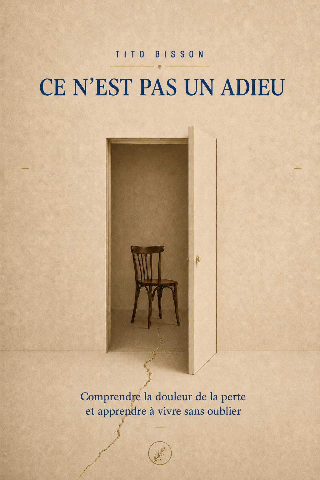Couverture du livre Ce n’est pas un adieu de Tito Bisson