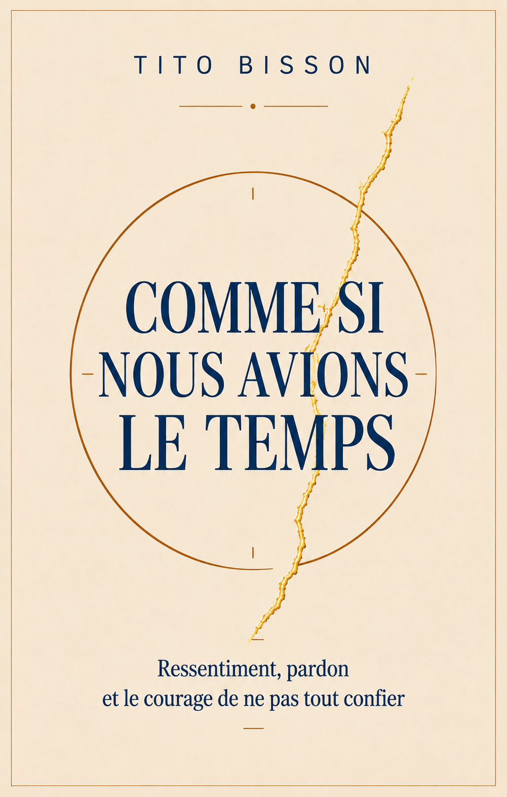 Couverture du livre Comme si nous avions le temps de Tito Bisson
